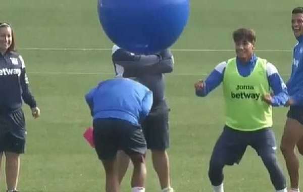 What A Funny Football Training Session