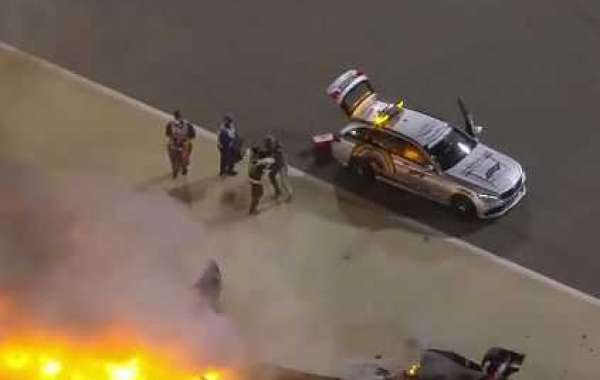 WATCH: Romain Grosjean Escaped Horrific Crash And Fireball