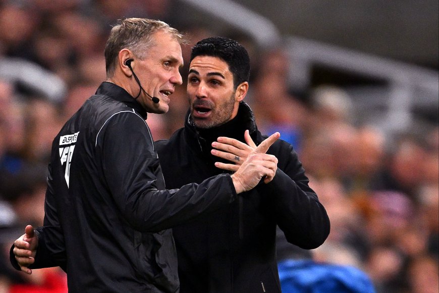 Arteta Cleared Of Misconduct Charge For Referee Rant Against Newcastle Utd