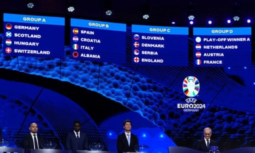 EURO 2024 Group Stage Draw: Italy In Same Group With Spain
