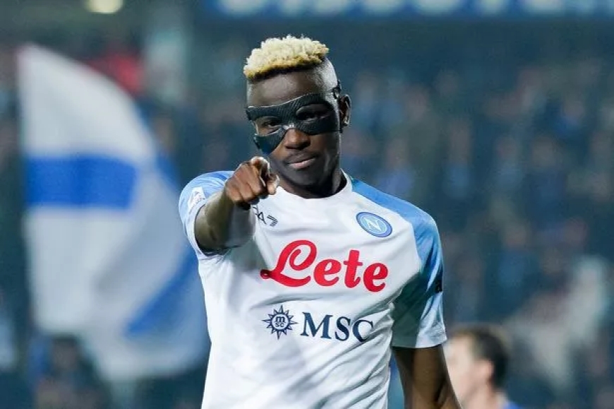 Osimhen Wins 2022/2023 Serie A Player Of The Year