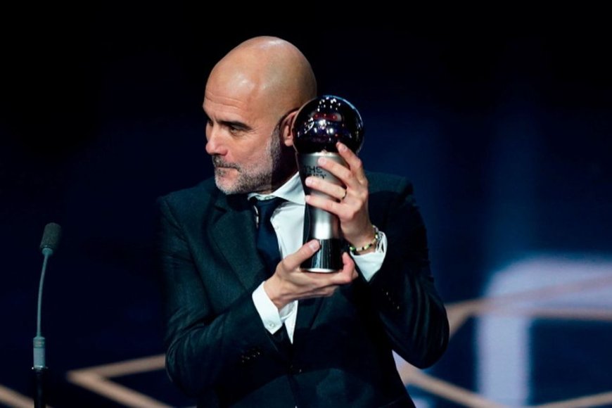 Guardiola Voted FIFA Men's Coach Of The Year For 2023