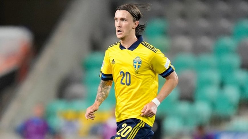 Sweden Midfielder Olsson Hospitalised Due To Brain Condition