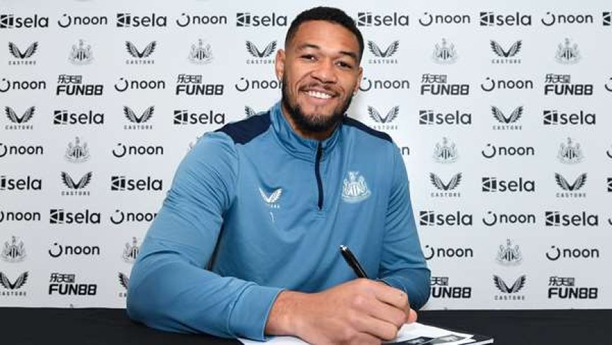 Joelinton Commits Future To Newcastle Utd With New Long-Term Contract