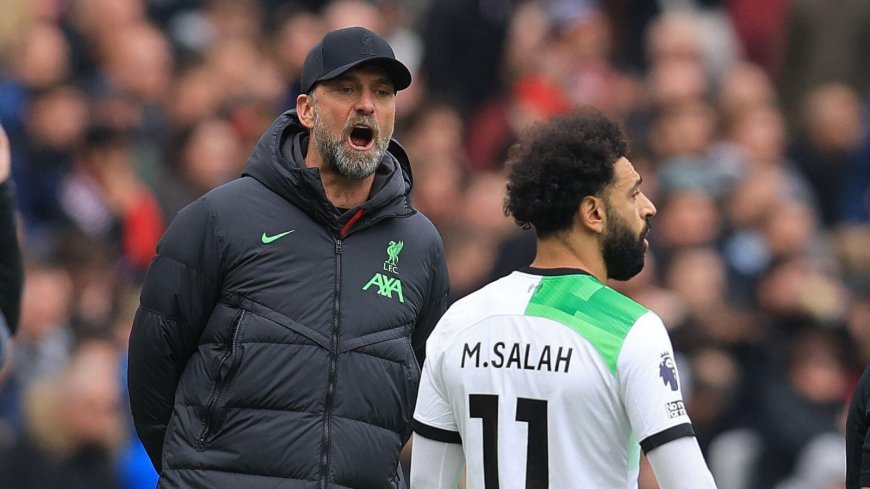 Salah Pronounced Guilty In Touchline Row With Klopp