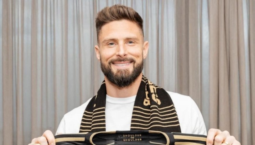 Giroud Signs One-Year Contract With MLS Side Los Angeles FC