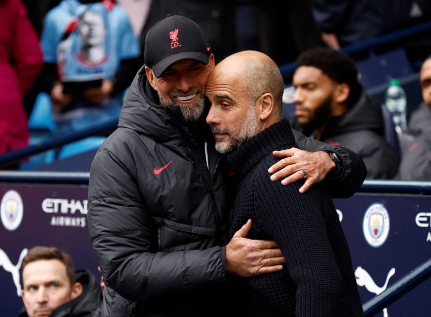 Guardiola Thanks Outgoing Klopp For Pushing Man City To Higher Levels