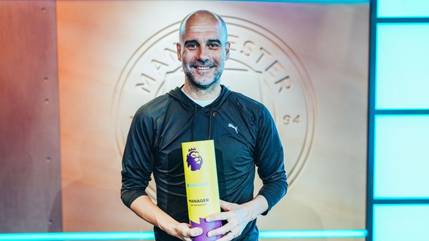 Pep Guardiola Wins Premier League Manager Of The Season For Fifth Time