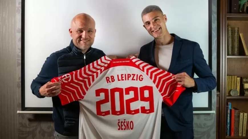 In-Demand Benjamin Sesko Signs New RB Leipzig Contract Until 2029