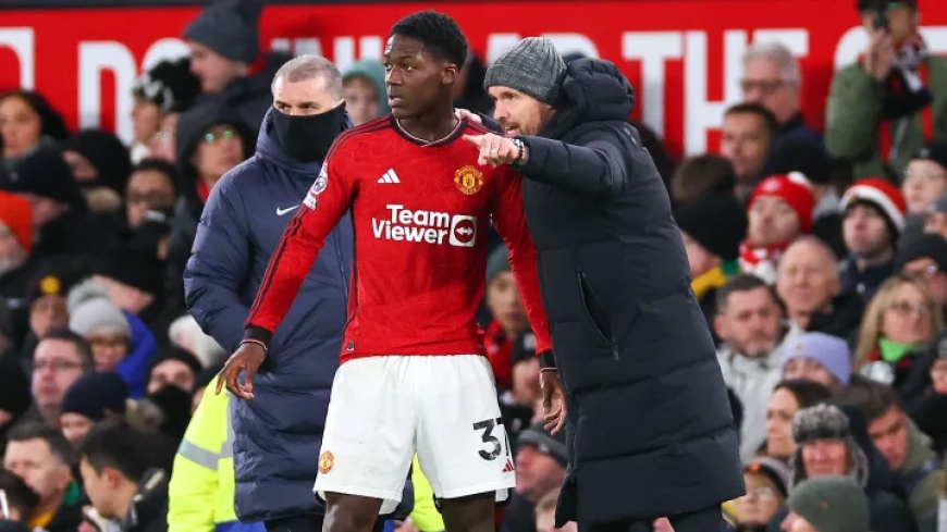 Kobbie Mainoo Delighted With Man Utd's Decision To Keep Hold Of Ten Hag