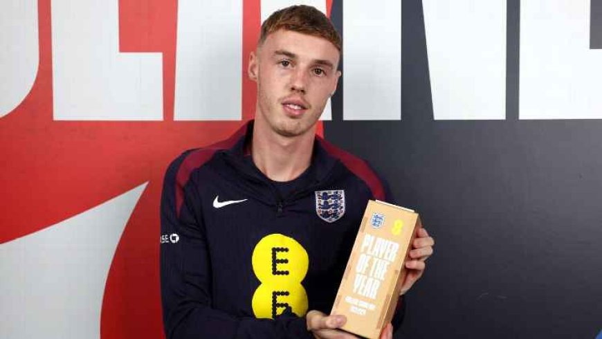 Cole Palmer Voted England Men's Best Player For 2024