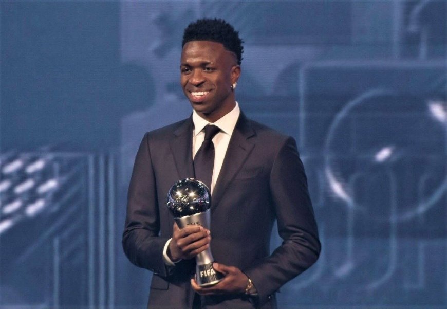 Vinicius Junior Wins Men's Best Player At 2024 FIFA Awards