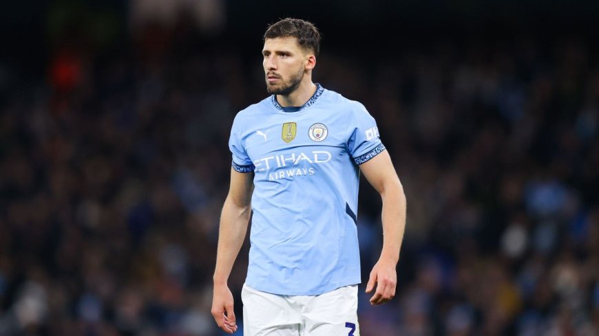 Ruben Dias Adds To Man City's Long Injury List